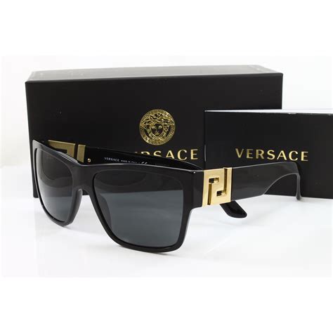 versace dark sunglasses|Versace black sunglasses men.